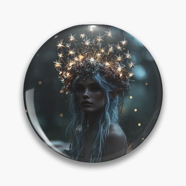 Item preview, Starlit Fairy Queen of Twilight designed and sold by Storybook Botanica.