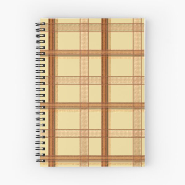 Item preview, Craft Amber and Pretzel Plaid Pattern designed and sold by Momoko-Hikaru.