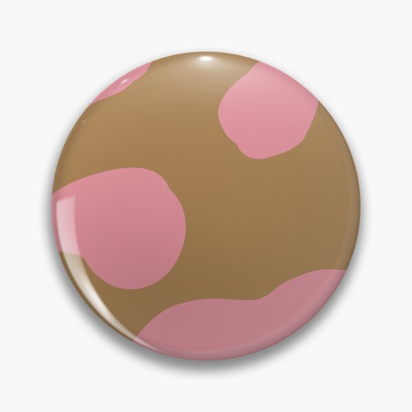 Item preview, Tan with Rose Blobs (Abstract Shapes) designed and sold by ZodiacGradient.