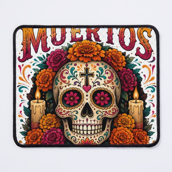 Item preview, Floral sugar skull celebration designed and sold by urbanshop7.