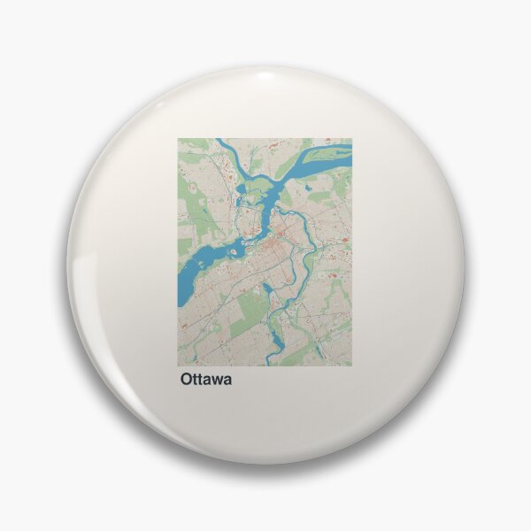 Item preview, Ottawa Minimalistic Map Art designed and sold by MapsNerd.