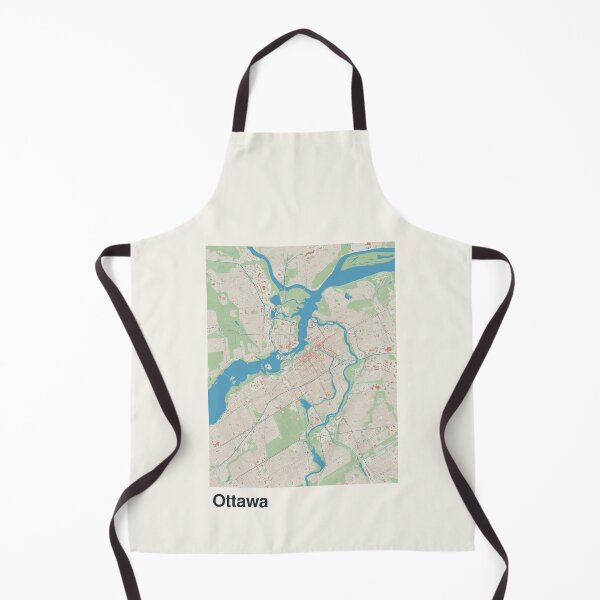 Item preview, Ottawa Minimalistic Map Art designed and sold by MapsNerd.