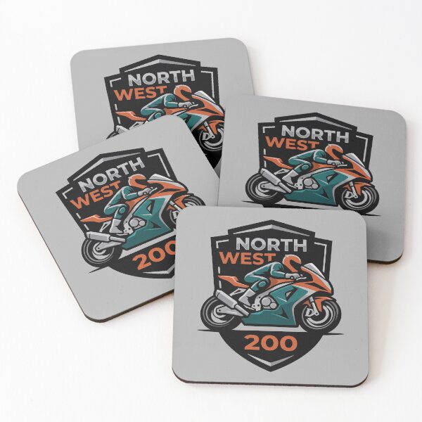 Item preview, North West 200 Irish Road Racing Superbike Shield Emblem designed and sold by KiwiRider.