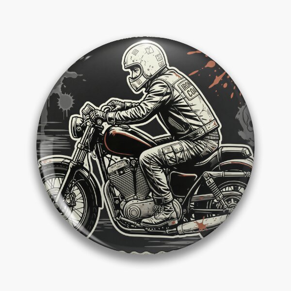 Item preview, Motorcycle Rider Grunge Streetwear T-Shirt designed and sold by DIUMERI.