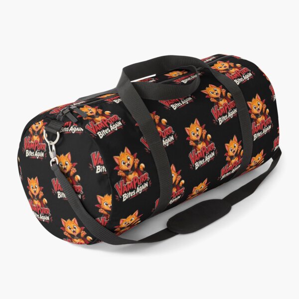 Item preview, Vampurr Bites Again Funny Cat designed and sold by TheEndDesign.