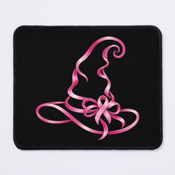 Item preview, Funny Witch Halloween, Pink Ribbon Witch Hat Breast Cancer designed and sold by KodiakMillyy.