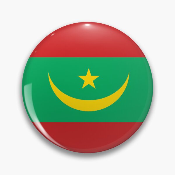 Item preview, Vintage Mauritania Flag - Distressed Retro Style designed and sold by youngVl.