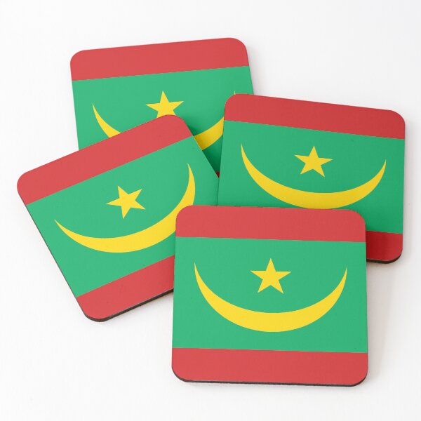 Item preview, Vintage Mauritania Flag - Distressed Retro Style designed and sold by youngVl.