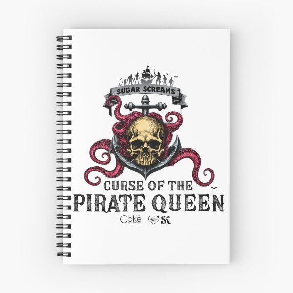Item preview, Sugar Screams Pirate Queen on Light Colours  designed and sold by SugarScreams.