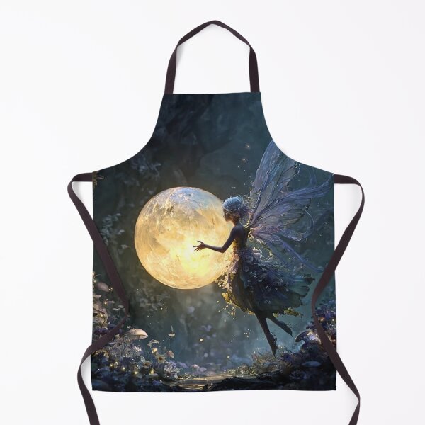 Item preview, Moonlit Fairy With Glowing Crystal Orb designed and sold by Storybook Botanica.