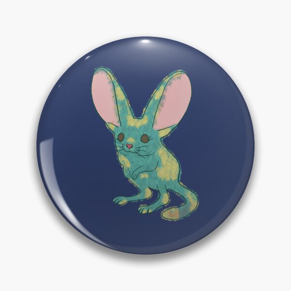 Item preview, Teal Desert Jerboa | Long-Eared Creature Art designed and sold by Whimsy Moth .