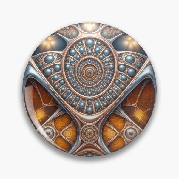 Item preview, Abstract Biomechanical Steampunk Fractal  designed and sold by Frackxion.