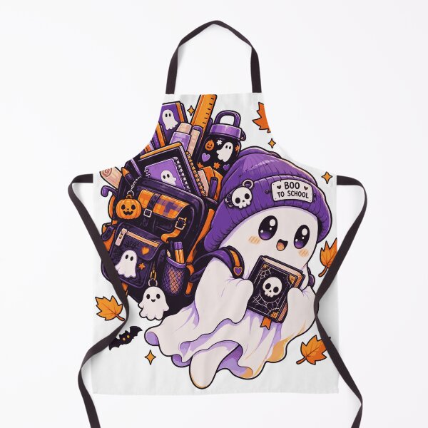 Item preview, Boo To School Cute Ghost Student Halloween designed and sold by LuxeBuzz.
