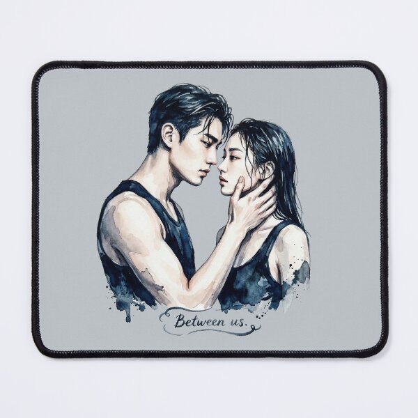 Item preview, Watercolor  Sticker:  Between Us    designed and sold by  BoomPoster.