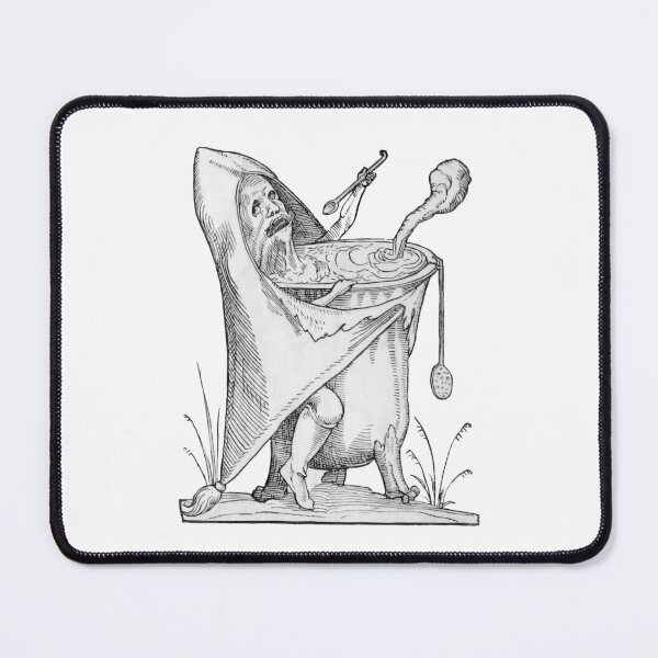 Item preview, Grotesque Fantasy Wall Art Drolatic Dreams Creature Print by Richard Breton designed and sold by RickE.