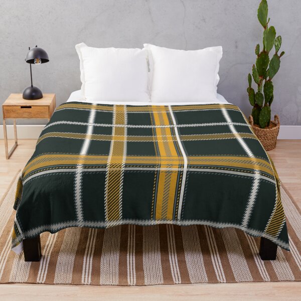 Item preview, Black Forest and Golden Brew Plaid Pattern designed and sold by Momoko-Hikaru.