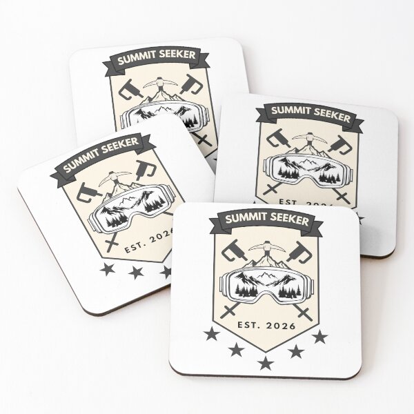 Item preview, Summit Seeker Vintage Mountaineering Badge EST 2026 Ski Stars designed and sold by SteCreator.