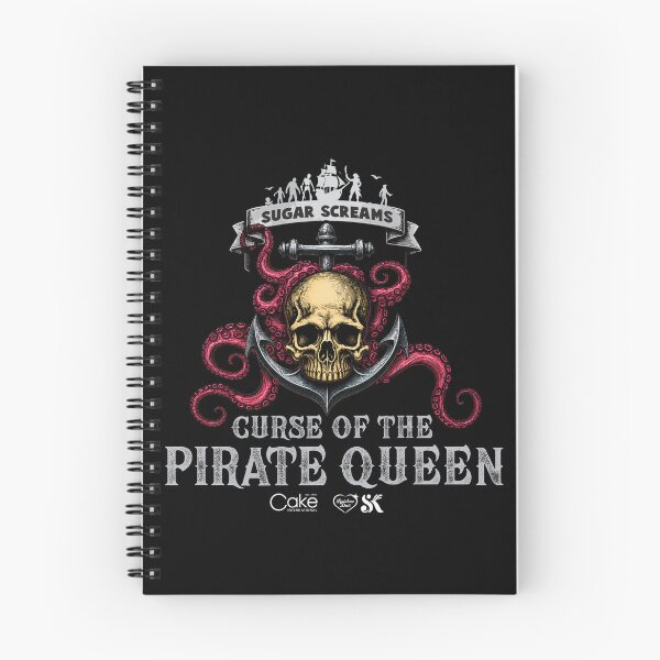 Item preview, Sugar Screams Pirate Queen on Dark  designed and sold by SugarScreams.