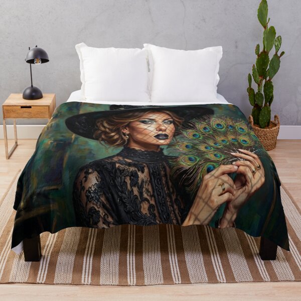 Item preview, Gothic Peacock Fan Elegance: Dark Academia & Vintage Art Print designed and sold by AfresStudio.