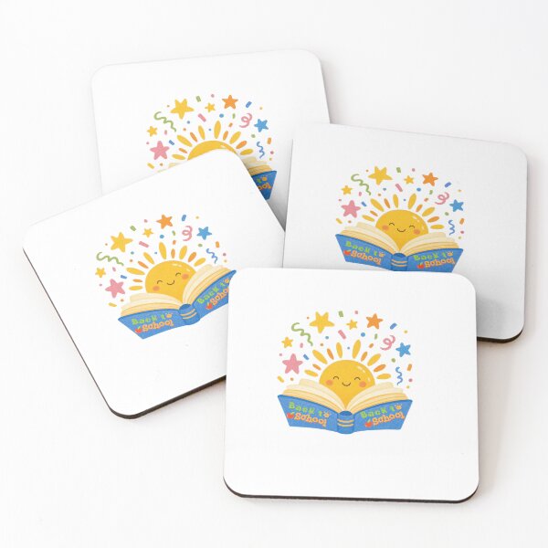 Item preview, Cute Back to School Sun Book - Reading & Learning Sticker designed and sold by Esraa-Arts.
