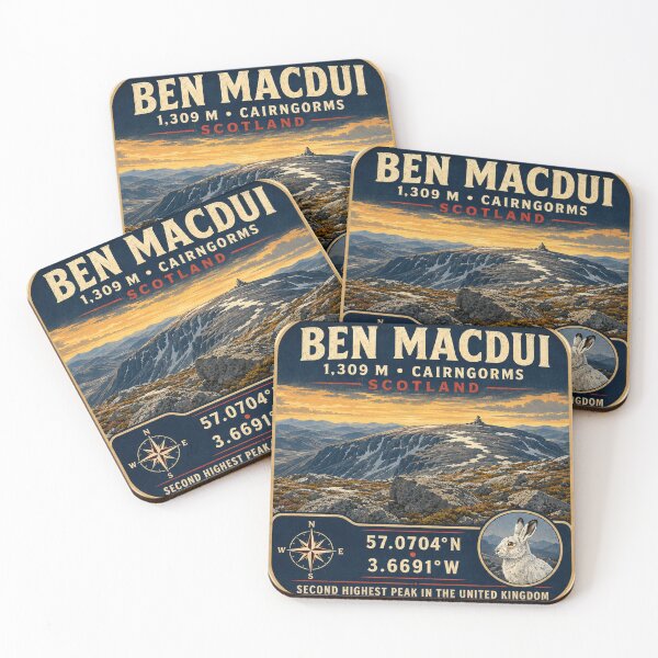 Item preview, Ben Macdui Cairngorms Scotland designed and sold by naturalsurvival.