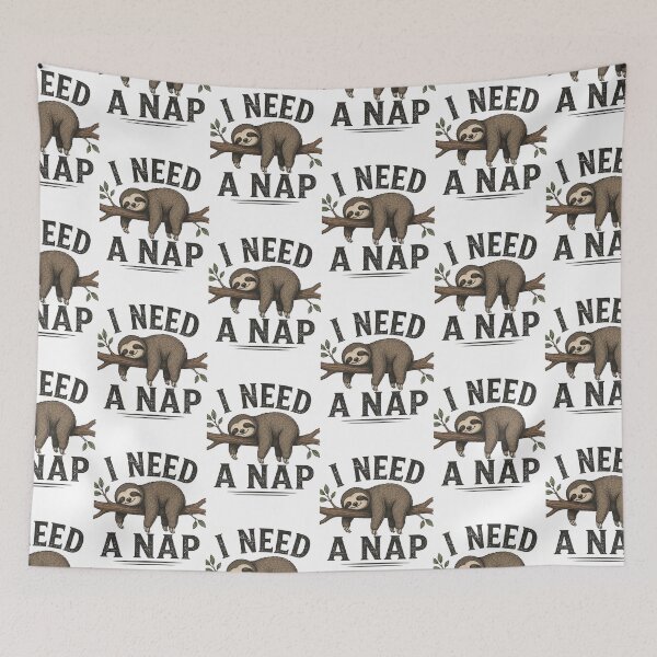 Item preview, “I need a nap” designed and sold by SaveForMyDeposit.