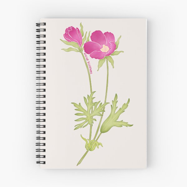 Item preview, Watercolor Tall Poppymallow Flower- Texas Native Flower designed and sold by Marguerite Artistry.