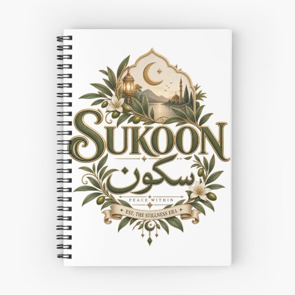 Item preview, Sukoon Peace Within Islamic Design designed and sold by InkroarCo.