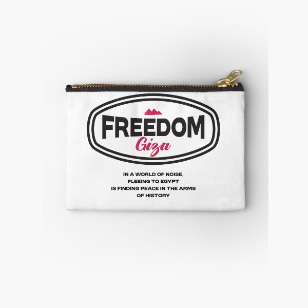 Item preview, Freedom Giza In A World Of Noise Pyramids Typography designed and sold by bolayousri.
