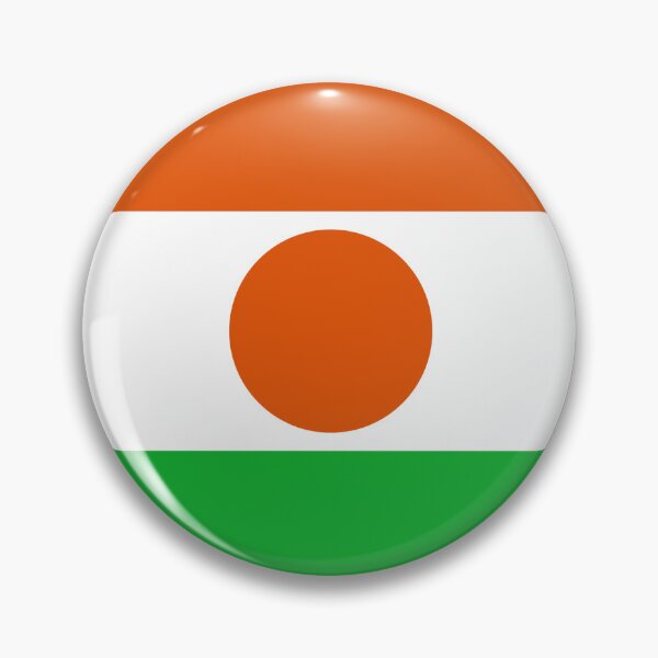 Item preview, Vintage Niger Flag - Distressed Retro Style designed and sold by youngVl.