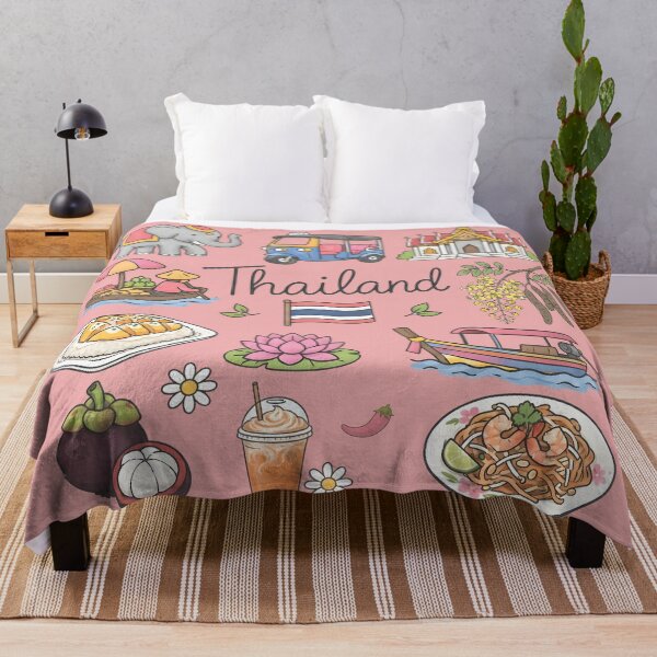 Item preview, Thailand Cute Pastel Collage designed and sold by HowToCanadian.