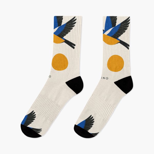Item preview, The Opening Mid-Century Bird Art Print | Bauhaus Geometric Abstract Art designed and sold by Filora Atelier | Bird Art.