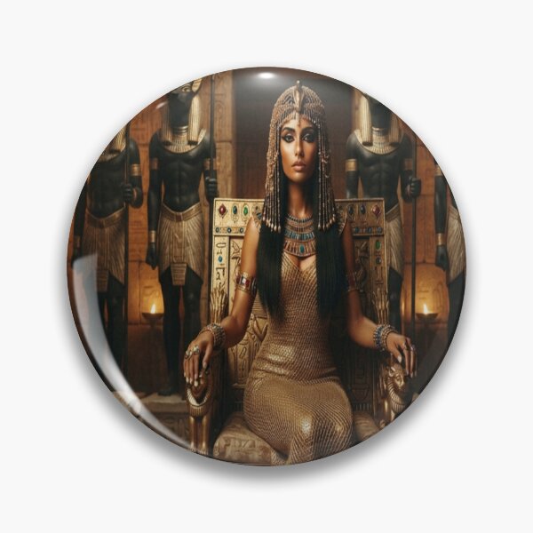 Item preview, Queen of the Ancient Throne: Dark Fantasy & Mythic Art Print designed and sold by AfresStudio.