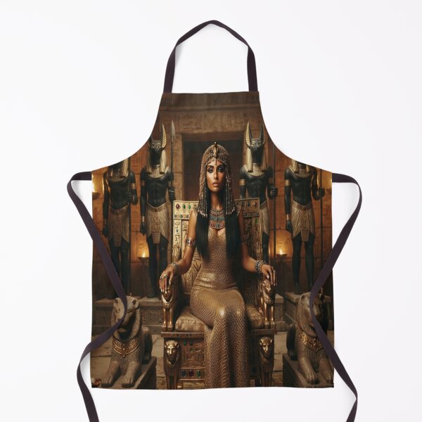Item preview, Queen of the Ancient Throne: Dark Fantasy & Mythic Art Print designed and sold by AfresStudio.