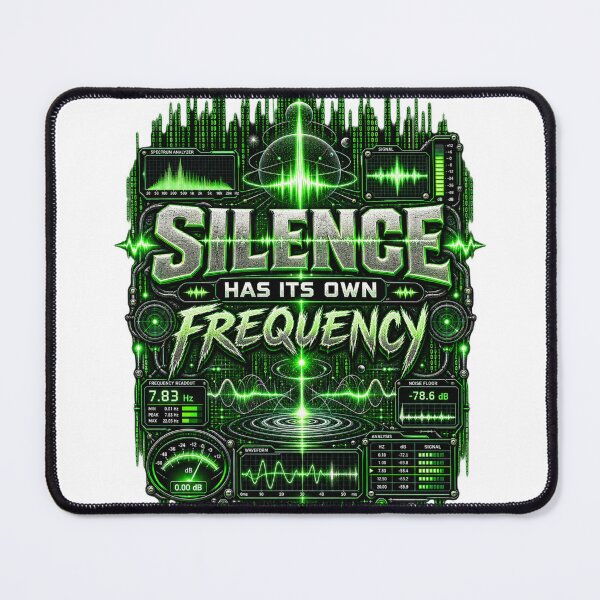 Item preview, Silence is a vibe designed and sold by MackandTeez.