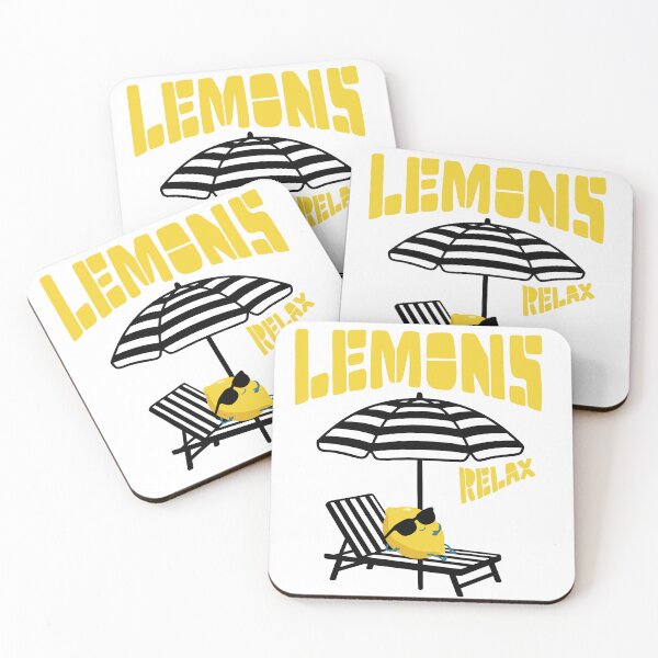 Item preview, Cool Lemon Relaxing On Beach Chair designed and sold by bolayousri.