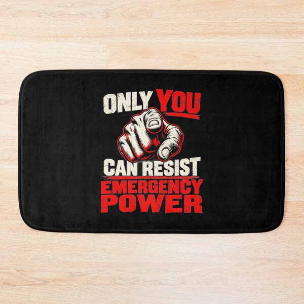 Item preview, Only You Can Resist Emergency Power Political Protest designed and sold by clothesy7.