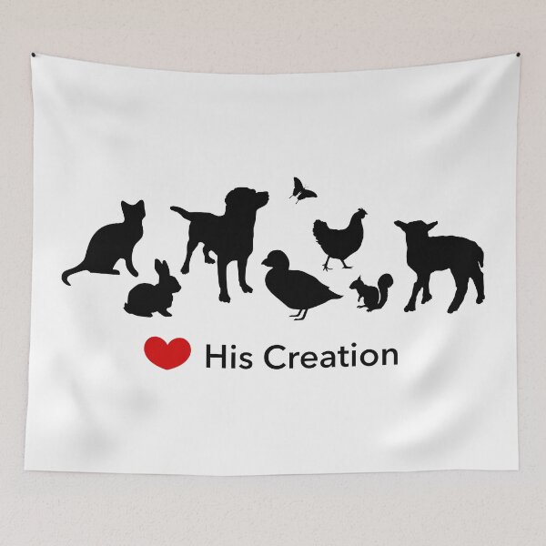Item preview, Love His Creation Christian Animal Lover designed and sold by Sachie's Studio.