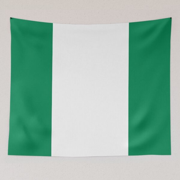 Item preview, Vintage Nigeria Flag - Distressed Retro Style designed and sold by youngVl.