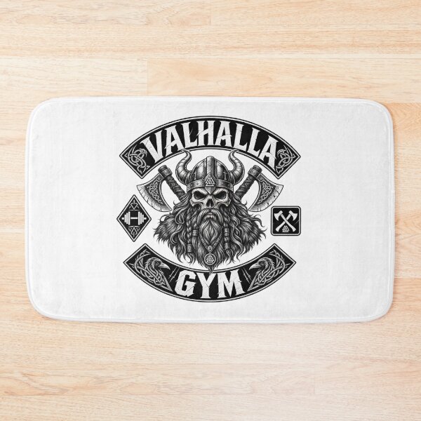 Item preview, Valhalla Gym Fitness Bodybuilding Biker Motorcycle Club MC designed and sold by Legacy Apparel Co..