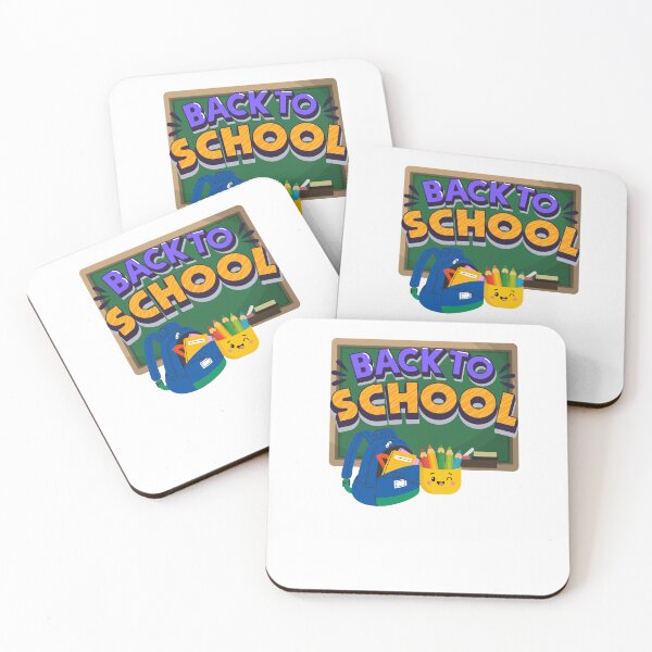 Item preview, Back To School Blackboard Cute Backpack Pencil Holder Sticker designed and sold by Esraa-Arts.