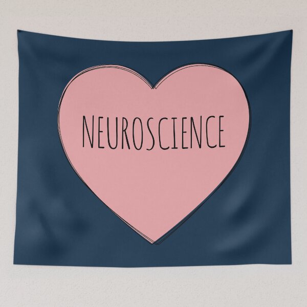 Item preview, I Love Neuroscience Heart designed and sold by MaryAller.