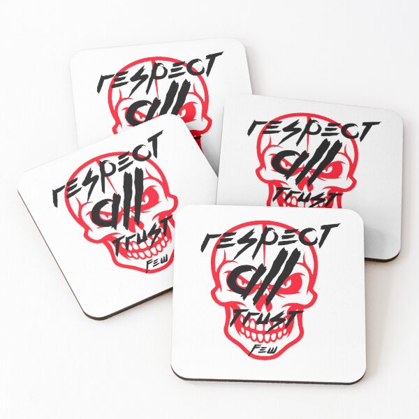 Item preview, Respect All Trust Few Red Skull Graphic designed and sold by bolayousri.
