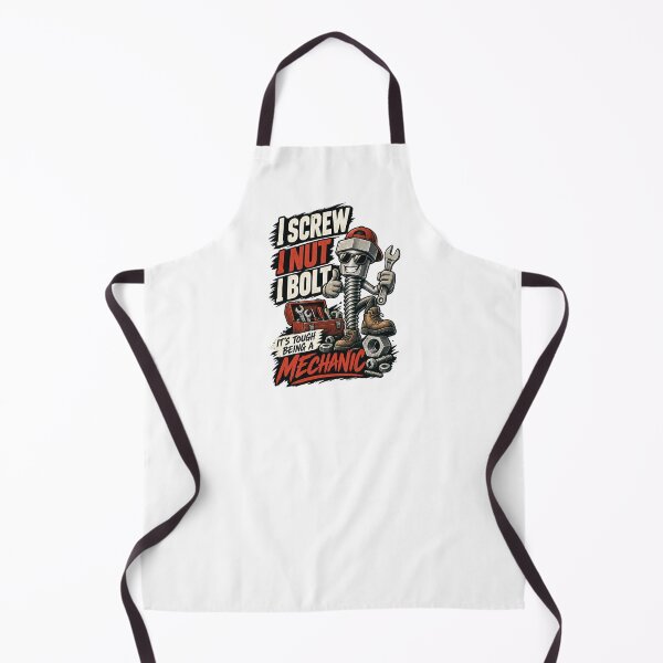 Item preview, I Screw I Nut I Bolt - Mechanic Shirt designed and sold by CutieGalore.