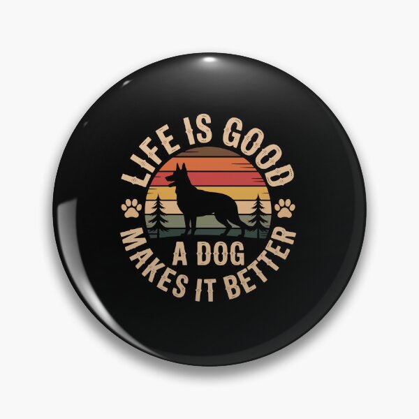 Item preview, LIFE IS GOOD A DOG MAKES IT BETTER designed and sold by jkrphoto.