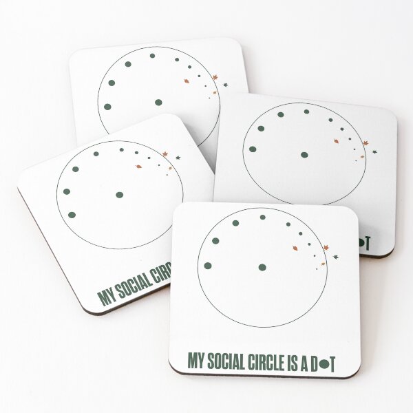 Item preview, My Social Circle Is a Dot designed and sold by SignumShop.