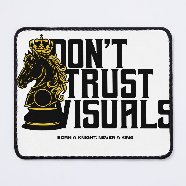 Item preview, Dont Trust Visuals Chess Knight Graphic designed and sold by bolayousri.