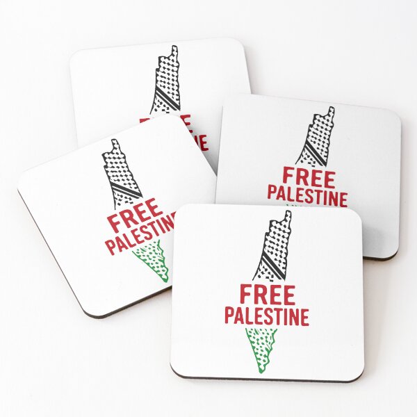 Item preview, Free Palestine Typography and Symbol Sticker 2 designed and sold by AhmedHelal24795.