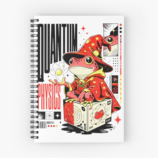 Item preview, Quantum Physics Frog Wizard Graphic Poster T-Shirt |Hardworking Teacher Gift | Labor Day Appreciation designed and sold by illeN-Art-World.