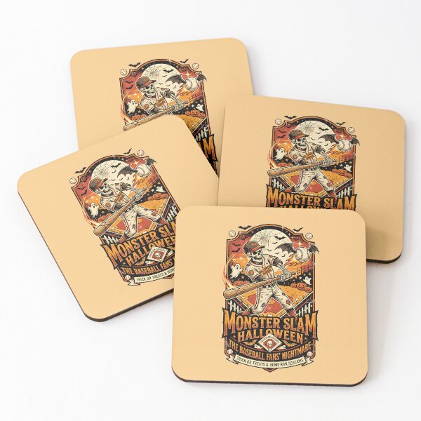 Item preview, The baseball fans' nightmare - Monster Slam Halloween designed and sold by ParadoxParadox.